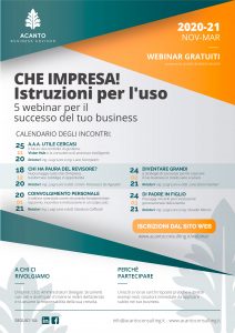 calendario webinar Acanto
