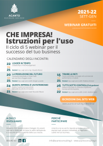 che impresa webinar gratuiti
